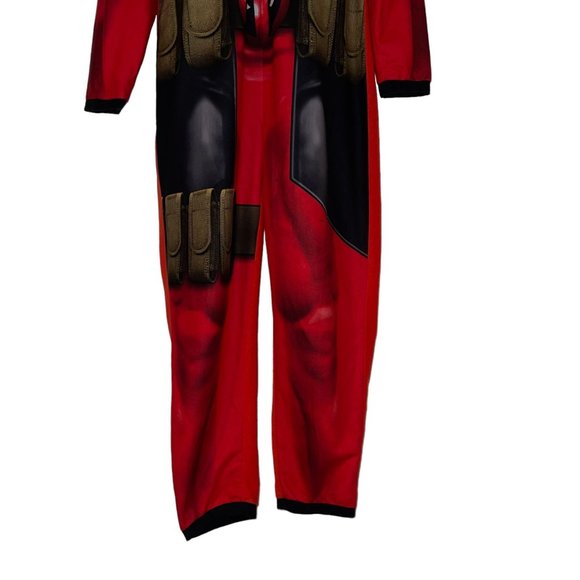 Briefly Stated Marvel Spiderman Unionsuit Pajamas Mens M Unionsuit PJs Costume - Picture 5 of 10